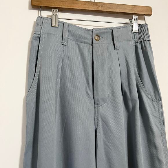 Madewell Neale Straight-Leg Drapeweave in Overcast | 0 - Picture 4 of 10